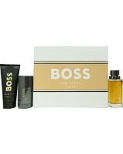 Hugo Boss Boss The Scent Gift Set 100ml EDT + 100ml Shower Gel + 75ml Deodorant Stick-Z939427 | Maznun Fashion
