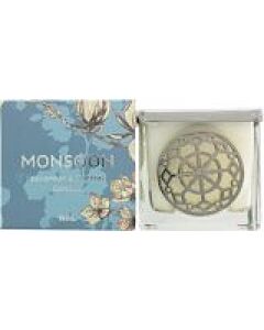 Monsoon Seaspray & Cotton Scented Candle 180g-A015238 | Maznun Fashion