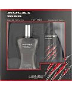 Jeanne Arthes Rocky Man Gift Set 100ml EDT + 200ml Deodorant Spray-I748744 | Maznun Fashion