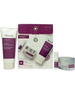 Murad The Derm Report Smoothing & Quenching Skin Set 200ml Exfoliating Cleanser + 5ml Recovery Serum + 50ml Moisturizer-D4926108 | Maznun Fashion