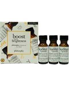 Philosophy Boost Your Brightness Trio Set 3x 7.1g Philosophy Turbo Booster C-L126200 | Maznun Fashion