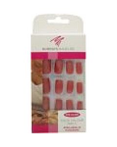 Murrays Manicure Solid Colour False Nails 24 Nails - Red-Z001431 | Maznun Fashion