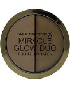 Max Factor Miracle Glow Duo Highlighter 8g - 10 Light-Q143009 | Maznun Fashion