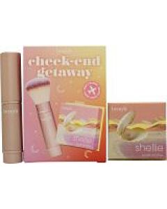 Benefit Shellie Blush Cheek-End Getaway Set 6g Shellie Blush + Multitasking Brush-F559751 | Maznun Fashion