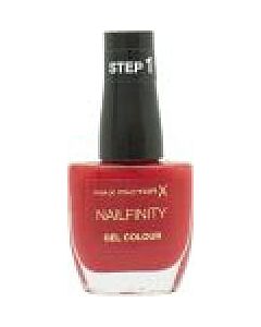 Max Factor Nailfinity Gel Colour Nail Polish 12ml - 300 Ruby Tuesday-D046834 | Maznun Fashion