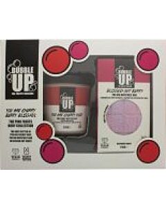 Bubble Up Cherry Berry Bath & Body Gift Set 210g Big Bath Bar Berry & 220g Body Butter Cherry Nice-F567751 | Maznun Fashion