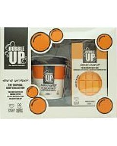 Bubble Up Tropical Gift Set 210g Sunny Side Up Big Bath Bar + 220g Mango Getter Body Butter-L526280 | Maznun Fashion