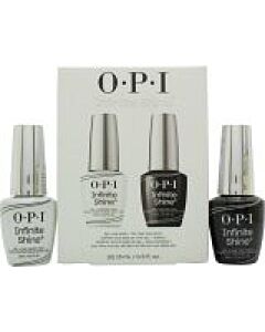 OPI Infinite Shine Gift Set 15ml Base Coat + 15ml Top Coat-T559278 | Maznun Fashion