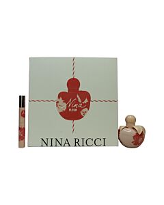 Nina Ricci Gift Set 50ml Nina Fleur EDT Spray + 10ml Nina Fleur EDT Rollerball + 10ml Nina EDT Rollerball-B626379 | Maznun Fashion