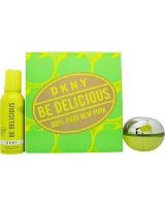 DKNY Be Delicious Gift Set 100ml EDP + 150ml Refreshing Shower Mousse-V861945 | Maznun Fashion