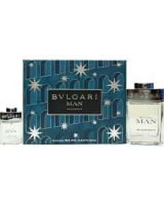 Bvlgari Man Rain Essence Gift Set 100ml EDP + 15ml EDP-F513451 | Maznun Fashion
