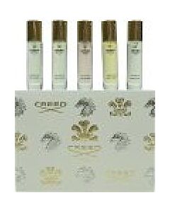 Creed Women's Gift Set 10ml Aventus for Her EDP + 10ml Wind Flowers EDP + 10ml Royal Princess Oud EDP + 10ml Spring Flower EDP + 10ml Carmina EDP-T874278 | Maznun Fashion