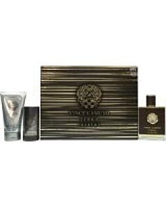 Vince Camuto Terra Extreme Gift Set 100ml EDP + 150ml Shower Gel + 75ml Deodorant Stick-F577551 | Maznun Fashion