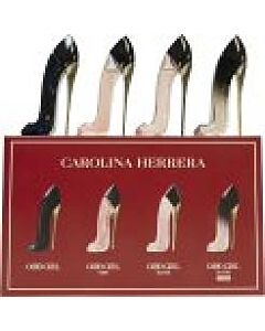 Carolina Herrera Good Girl Miniature Gift Set 7ml Good Girl EDP + 7ml Good Girl Blush EDP + 7ml Very Good Girl EDP + 7m Good Girl Blush Elixir EDP-J569281 | Maznun Fashion