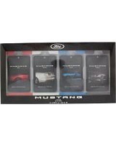 Mustang Ford Gift Set 20ml Red EDT + 20ml White EDT + 20ml Blue EDT + 20ml Black EDT-Z559431 | Maznun Fashion