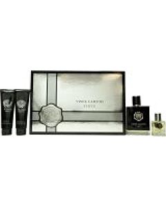 Vince Camuto Virtu Gift Set 100ml EDT + 15ml EDT + 90ml Aftershave Balm + 90ml Shower Gel-T964278 | Maznun Fashion