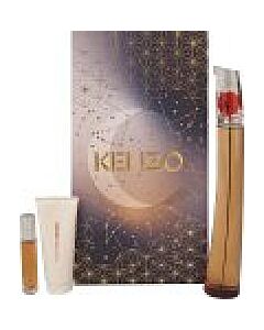 Kenzo Flower by Kenzo L'Absolue Gift Set 100ml EDP + 10ml EDP + 75ml Body Lotion-B376473 | Maznun Fashion