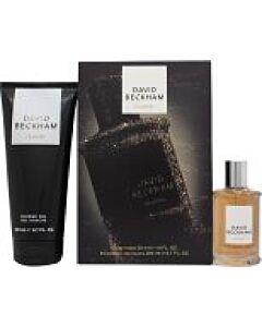 David Beckham Classic Gift Set 50ml EDT + 200ml Shower Gel-V441948 | Maznun Fashion