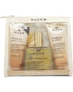 Nuxe Prodigieuse Skincare Collection Gift Set 100ml Dry Oil + 100ml Body Lotion + 100ml Shower Oil-N9500213 | Maznun Fashion