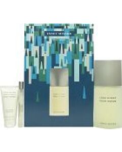 Issey Miyake L'Eau d'Issey Pour Homme Gift Set 125ml EDT + 50ml Shower Gel + 10ml EDT-P617231 | Maznun Fashion