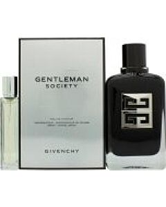 Givenchy Gentleman Society Gift Set 100ml EDP + 12.5ml EDP-T214279 | Maznun Fashion