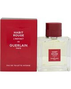 Guerlain Habit Rouge L'Instinct Eau de Toilette Intense 50ml Spray-D9056108 | Maznun Fashion