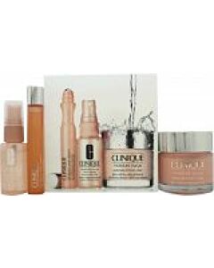 Clinique All About Moisture Gift Set 75ml Moisture Surge Gel-cream + 30ml Moisture Surge Face Spray + 15ml All About Eyes Serum-W357830 | Maznun Fashion