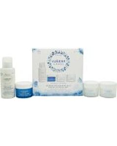 Lumene Nordic Hydra Gift Set 50ml Oat Milk Oil Cleanser + 15ml Gel Mask + 15ml Moisturizer + 15ml Overnight Cream-Z085432 | Maznun Fashion