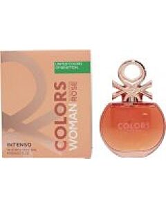 Benetton Colours De Benetton Woman Rose Intenso Eau De Parfum 80ml Spray-L126420 | Maznun Fashion