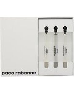Paco Rabanne Discovery Miniature Gift Set - 3x4ml 1 Million EDT Splash + Invictus EDT Splash + Phantom EDT Splash-Z159432 | Maznun Fashion