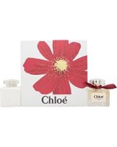 Chloé L'Eau de Parfum Intense Gift Set 50ml EDP + 100ml Body Lotion-L326383 | Maznun Fashion