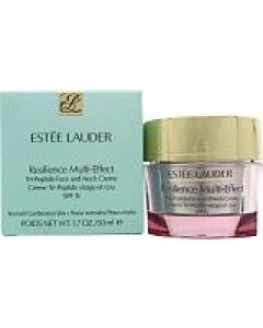 Estee Lauder Resilience Multi-Effect Tri-Peptide Face & Neck Cream SPF15 50ml - For Normal/Combination Skin-E291548 | Maznun Fashion