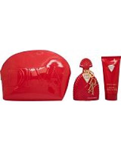 Emanuel Ungaro Diva Rouge Gift Set: EDP 100ml - Body Lotion 100ml - Pouch-J626081 | Maznun Fashion
