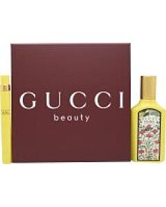 Gucci Flora Gorgeous Orchid Gift Set 50ml EDP + 10ml EDP-V221985 | Maznun Fashion
