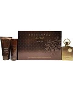 Afnan Supremacy In Oud Gift Set - EDP 100ml Spray + 150ml Shower Gel-N7132214 | Maznun Fashion