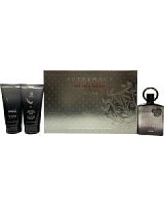 Afnan Supremacy Not Only Intense Gift Set - EDP 100ml Spray + 150ml Shower Gel-V901980 | Maznun Fashion
