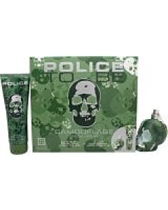 Police To Be Camouflage Gift Set 75ml EDT + 100ml Shower Gel-V451218 | Maznun Fashion