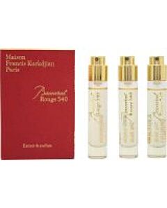 Maison Francis Kurkdjian Baccarat Rouge 540 Extrait de Parfum Travel Set 3 x 11ml Extrait de Parfum Refills-Z981432 | Maznun Fashion