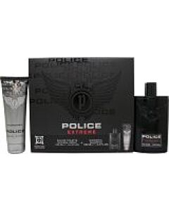 Police Extreme Gift Set 100ml EDT + 100ml Shower Gel-D3806115 | Maznun Fashion