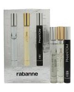 Paco Rabanne Giftset for Men -  3x10ml Invictus EDT Spray + 1 Million EDT Spray + Phantom EDT Spray-F607951 | Maznun Fashion