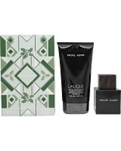 Lalique Encre Noire Gift Set 50ml EDT + 150ml Shower Gel-B486495 | Maznun Fashion