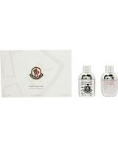 Moncler Gift Set: EDP Pour Homme 7.5ml - EDP Pour Femme 7.5ml-J657481 | Maznun Fashion