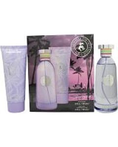 Caribbean Joe Island Splash Gift Set 100ml EDP + 100ml Body Lotion-B706497 | Maznun Fashion