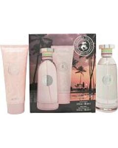 Caribbean Joe Paradise Isle Gift Set 100ml EDP + 100ml Body Lotion-L126636 | Maznun Fashion