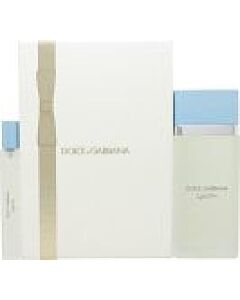 Dolce & Gabbana Light Blue Gift Set 100ml EDT + 10ml EDT-V441996 | Maznun Fashion
