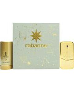 Paco Rabanne 1 Million Gift Set 50ml EDT + 75g Deodorant Stick-B616356 | Maznun Fashion