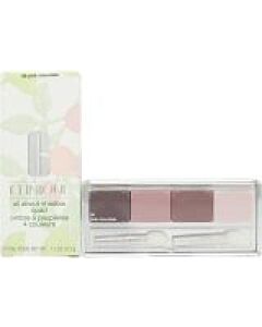 Clinique All About Shadow Quads 3.3g - 06 Pink Chocolate-F658751 | Maznun Fashion
