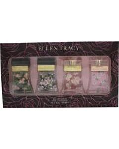 Ellen Tracy Gift Set 15ml Courageous EDP + 15ml Strong EDP + 15ml Sensational EDP + 15ml Sprakling EDP-V541998 | Maznun Fashion