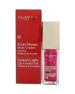 Clarins Instant Light Lip Comfort Oil 7ml - 02 Raspberry-M962426 | Maznun Fashion
