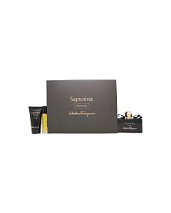 Salvatore Ferragamo Signorina Misteriosa Gift Set 100ml EDP + 50ml Body Lotion + 10ml EDP-F84877 | Maznun Fashion
